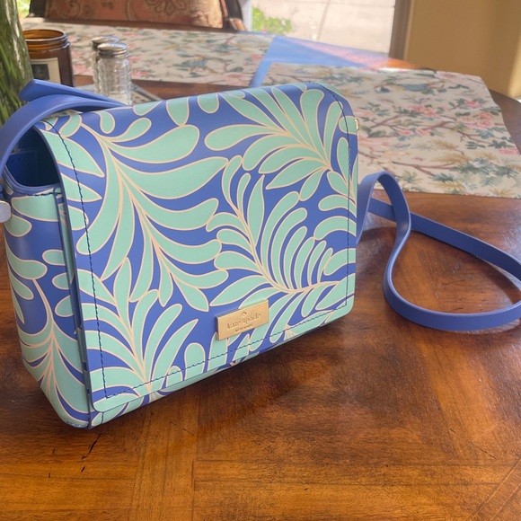 Kate Spade Blue Arbour Hill Seafern Crossbody Bag - Picture 2 of 12